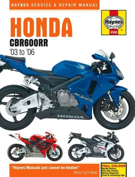 Haynes Honda CBR600 RR 03 To 06 (9781785210020)