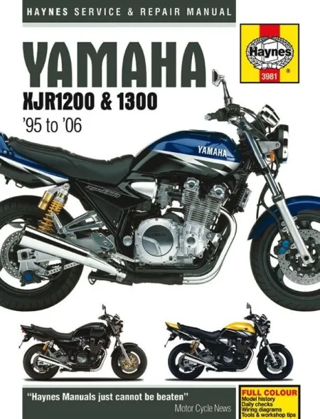 Haynes Yamaha XJR1200/1300 (9780857339904)