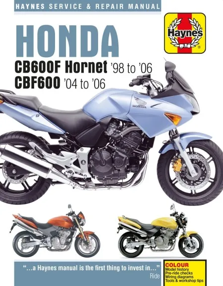 Haynes Honda CB600F Hornet (9780857339409)