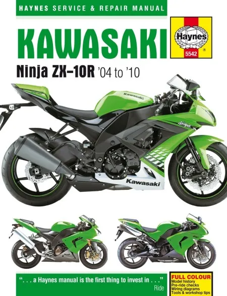 Haynes Kawasaki Ninja ZX-10R (9780857335425)