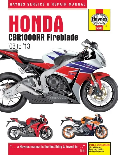 Haynes Honda CBR1000RR Fireblade (9781785214448)