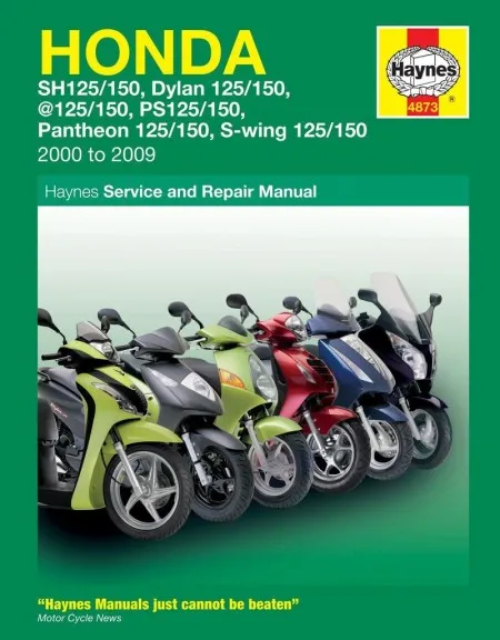 Haynes Honda 125 Scooters (9781844258734)