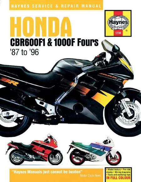 Haynes Motorcycle Repair Manual (9780857339379)