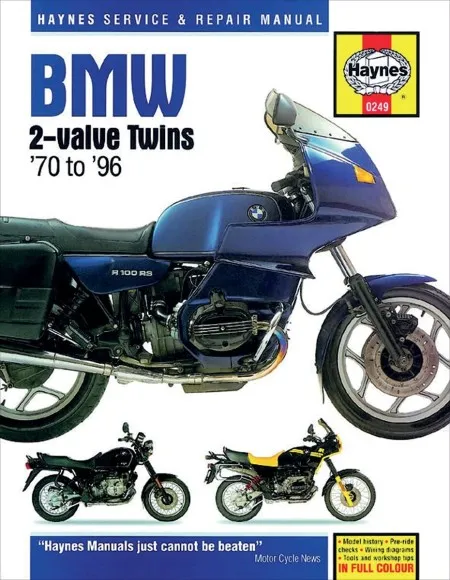 Haynes Motorcycle Repair Manual (9780857339027)