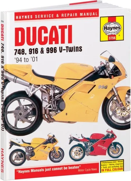 Haynes Motorcycle Repair Manual (9780857339577)