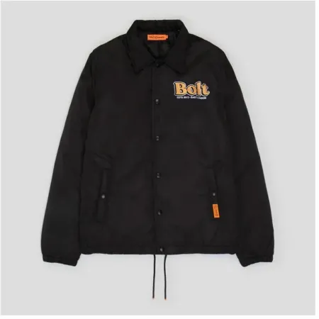 Bolt Crow Puffer Coach Jacket (ARM009889)