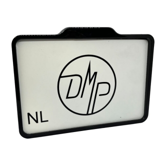 DMP, License Plate Frame With Light 5.0 NL BE. Gloss Black (ARM961399)