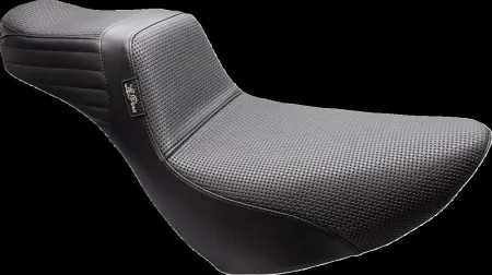 Le Pera TailWhip Daddy Long Legs Basket Weave Seat For Harley Davidson 2018-2025 FXLR Low Rider & FLSB Sport Glide Models (LYR-580DLBW)