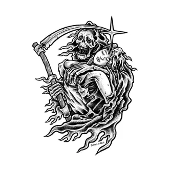 Down-n-out Lust Over Love Sticker (ARM955939)
