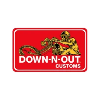 Down-n-out Chopper Sticker (ARM475939)