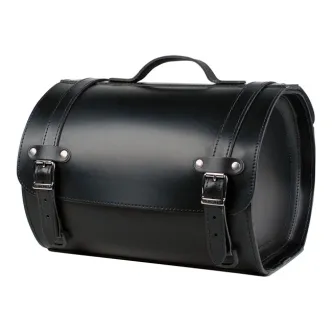 Ledrie, Motorcycle SUITCASE. Black Leather, 26 Liter (ARM758515)