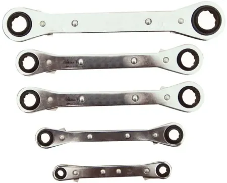 Lang Tools Box End Wrench Set Latch-on Metric Sizes (5424)