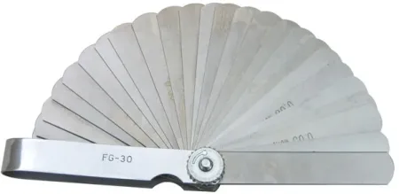 Lang Tools, 25 Blade Feeler Gauge Blade SET. Metric Sizes (FG-30)
