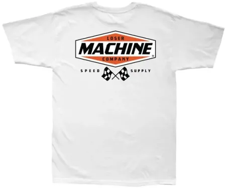 Loser Machine Overdrive T-shirt White (104000590-WHT-M)