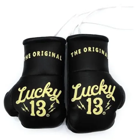 Lucky 13 Mini Boxing Gloves Black (L13AC000030ZW )