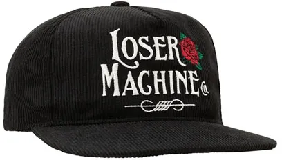 Loser Machine Endless Snapback Cap Black (121000335-BLK-OS)
