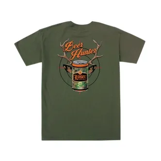 Loser Machine Beer Hunter T-shirt Military Green (ARM635159)