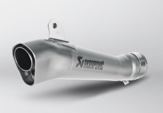 Akrapovic Titanium Slip-On Muffler For Yamaha 2006-2024 YZF-R6 600 Models (SM-Y6SO6T)