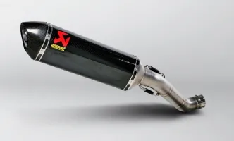 Akrapovic Carbon Fiber Slip-On Muffler For Aprilia 2009-2014 RSV4 & 2011-2016 Tuono V4 Models (S-A10SO6-ZC)