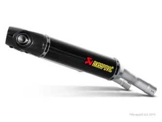 Akrapovic Carbon Fiber Slip-On Mufflers With Carbon Fiber End Cap With EC/ECE Type Approval For Yamaha 2007-2008 YZF-R1 1000 Models (S-Y10SO8-HDTC)