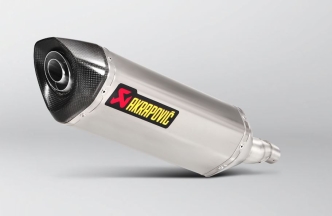 Akrapovic Titanium Slip-On Muffler With Carbon End Cap With EC/ECE Type Approval For Honda 2012-2020 NC 700/750 S & 700/750 X Models (S-H7SO2-HRT)