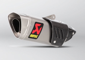 Akrapovic Titanium Slip-On Muffler With EC/ECE Type Approval For Yamaha 2016-2021 MT-10 Models (S-Y10SO15-HAPT)