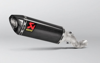 Akrapovic Carbon Fiber Slip-On Muffler For Aprilia 2021-2024 RSV4 & 2021-2024 Tuono V4 Models (S-A10SO13-RC)