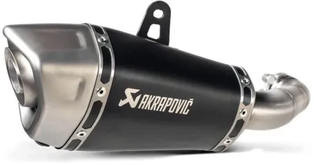 Akrapovic Titanium Slip-On Muffler For Honda 2021-2024 MSX 125 Grom Models (S-H125SO4-ASZTBL)