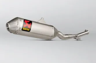 Akrapovic Titanium Slip-On Muffler For Honda 2020-2024 CRF 300 L Models (S-H3SO10-BNTA)
