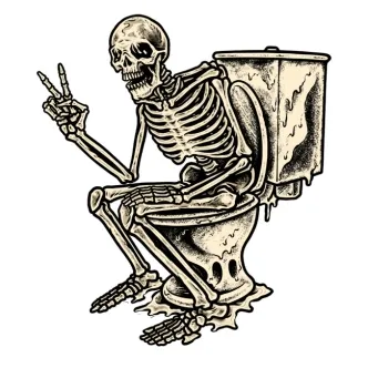 Lethal Threat 2 Shits Sticker (ARM794499)