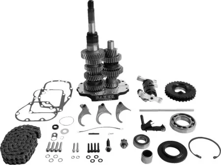 Baker Drivetrain Direct Drive 6-Speed Gear Set (DD6-411-03)