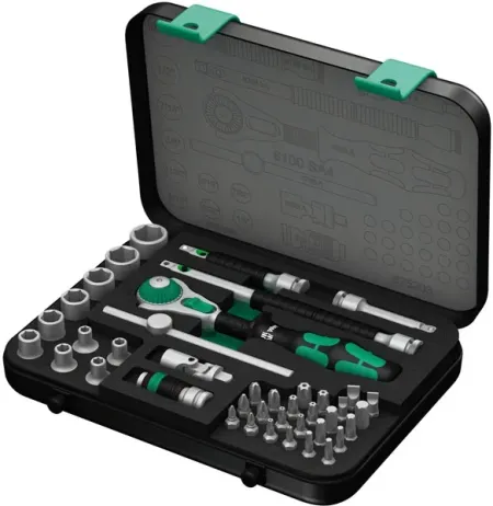 Wera 8100 Sa 4 Zyklop Speed Ratchet Kit 1/4