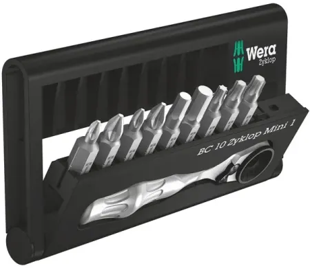 Wera Bit-check 10 PCS. Zyklop Mini 1 (05073645001)