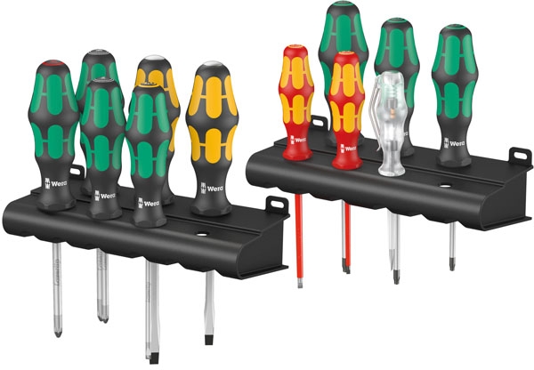Wera Kraftform Big Pack Screwdriver Set - 16 Piece Professional Tool Set