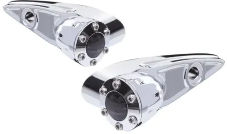 VITY''S Design, Diamond Front Turn Signals, CHROME. Ece APPR. (DRT001CHR)