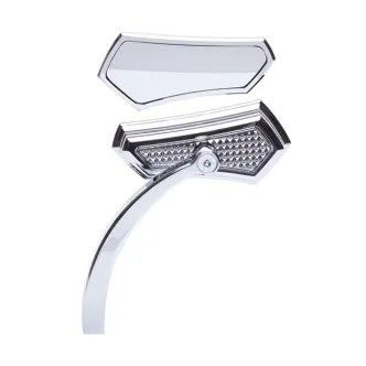 VITY''S Design, Diamond MIRROR. Left Side, Chrome (ARM833609)