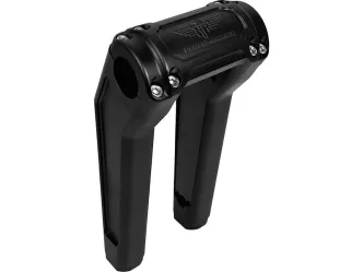 Heinz Bikes Performance 7 Inch ClubStyle Riser With 1 1/4 Inch Clamp Including Clamp Bridge (HB-PR7-125-BB)