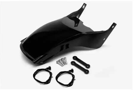 Killer Custom Unpainted Rodstr Rear Fender With Side Struts For Harley Davidson 2018-2024 FXBB Street Bob/Fat Bob & 2020-2024 FXST Standard Models (RodstrFndr18-FX)