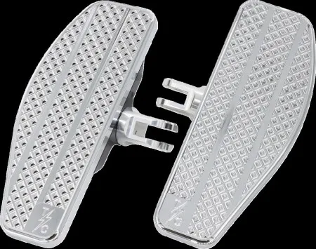 Thrashin Supply Co. Mini Rider Floorboards In Chrome For 2018-2025 Softail & 2021-2025 Sportster RH Models (TSC-2030-3)