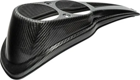 Slyfox Carbon Fiber Dash Panel In Gloss Finish For 2018-2021 Softail Low Rider FXLR / FXLRS (12063G)