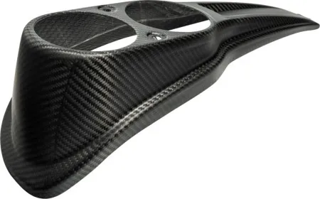 Slyfox Carbon Fiber Dash Panel In Matte Finish For 2018-2021 Softail Low Rider FXLR / FXLRS (12063M)