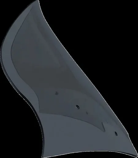 Klock Werks Pro-Touring Flare Windshield 12 inch In Dark Smoke For 2023-2025 CVO Road Glide & 2024-2025 Road Glide Models (KWW-01-0705-DS)