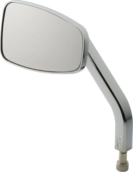 Joker Machine No.8 Cafe Mirror In Chrome With OEM Stem For Left Side (03-057-3L)