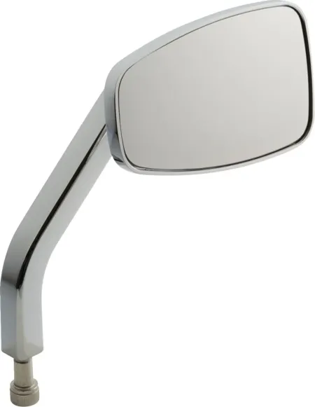 Joker Machine No.8 Cafe Mirror In Chrome With OEM Stem For Right Side (03-057-3R)