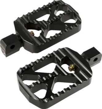 Joker Machine Bear Claw Passenger Footpegs In Black For Indian 2015-2024 Scout Models (08-646-8B)