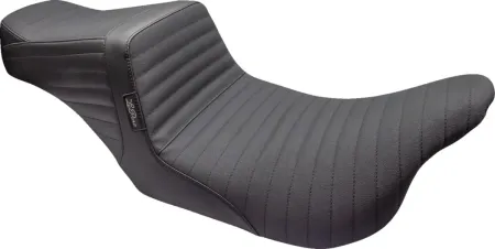 Le Pera TailWhip Pleated Griptape Seat For Harley Davidson 2008-2024 Touring Models (Will Not Fit 2023-2024 CVO Models) (LK-587PTGP)