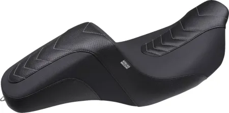 Mustang Squareback Kodlin Signature Series Seat For Harley Davidson 2008-2024 Touring Models (76322GM)