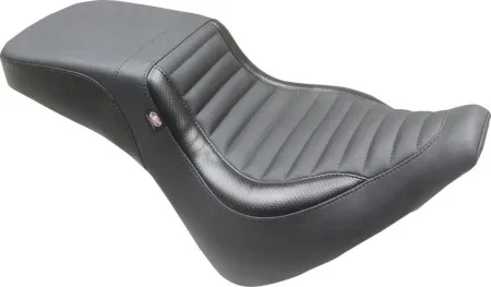 Mustang Squareback 2-Up Seat For Harley Davidson 2018-2025 Softail FXBR Breakout Models (76006)