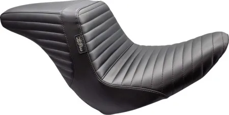 Le Pera Kickflip Pleated Up Front Seat For Harley Davidson 2018-2025 FXLR Low Rider & FLSB Sport Glide Softail Models (LYRU-590PT)