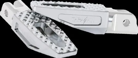 Thrashin Supply Co. P-54 Slim Rider Footpegs In Chrome For 2018-2025 Softail & 2021-2025 Sportster RH Models (TSC-2021-3-SF)